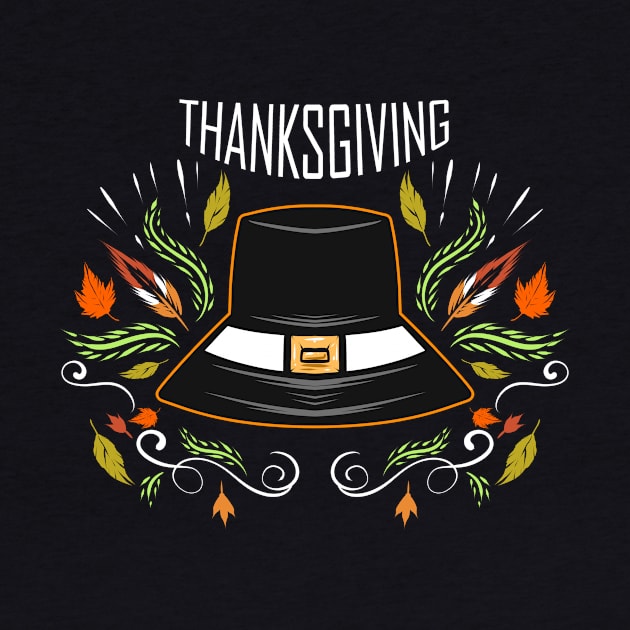 Pilgrims Hat Thanksgiving by SinBle